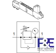 Tấm điều chỉnh Festo VMPA1-B8-R1-M5-10