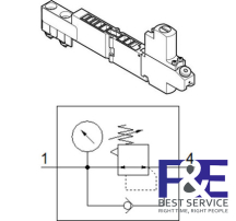 Tấm điều chỉnh Festo VMPA1-B8-R3-M5-10
