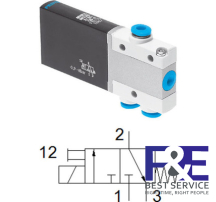 Van điện từ Festo MHE2-M1H-3/2G-QS-4