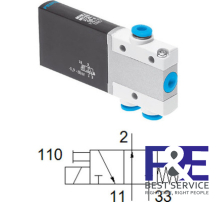 Van điện từ Festo MHE2-MS1H-3/2O-QS-4