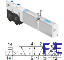 Van điện từ Festo VMPA1-M1H-J-PI