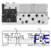 Van điện từ Festo VMPA1-M1H-K-S-M7-PI