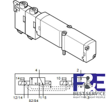 Van điện từ Festo VMPA14-M1H-H-PI