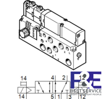 Van điện từ Festo VMPA14-M1H-J-S-G1/8-PI