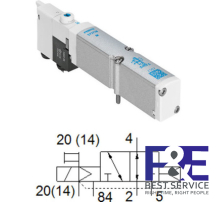 Van điện từ Festo VMPA14-M1HF-W-PI
