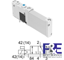 Van điện từ&#160;Festo-VUVG-B10Z-M32C-RZT-F-1T1L-EX2C