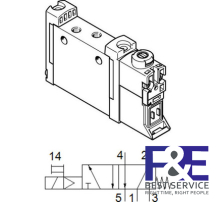 Van điện từ Festo -VUVG-L10A-M52-MT-M3-1P3