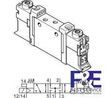 Van điện từ Festo -VUVG-L10A-P53U-ZT-M3-1P3