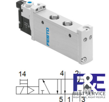 Van điện từ Festo-VUVG-L14-M52-MT-G18-1H2L-W1