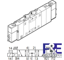 Van điện từ Festo CPE14-M1BH-5 / 3BS-1/8