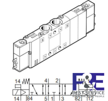 Van điện từ Festo CPE14-M1BH-5 / 3ES-1/8