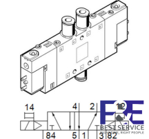 Van điện từ Festo CPE14-M1BH-5J-QS-6