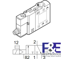 Van điện từ Festo CPE14-M1CH-3GL-1/8