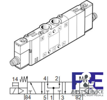 Van điện từ Festo  CPE14-M1CH-5 / 3B-1/8