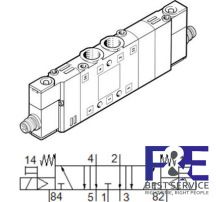 Van điện từ Festo CPE14-M1CH-5 / 3E-1/8