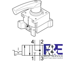 van kh&#237; n&#233;n festo VHER-H-B43E-N12