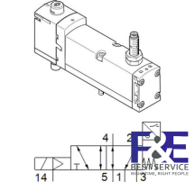 van kh&#237; n&#233;n festo VSVA-B-M52-MZD-A1-1T1L-ANP