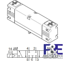 van kh&#237; n&#233;n festo VSVA-B-P53C-A1-P1