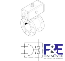 van kh&#237; n&#233;n festo VZBC-80-FF-16-22-F07-V4V4T-PP180-R-90-C