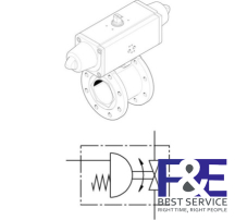 van kh&#237; n&#233;n festo VZBC-80-FF-16-22-F07-V4V4T-PS180-R-90-4-C