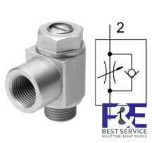 Van ti&#234;́t lưu Festo GRLA-1/8-NPT-B