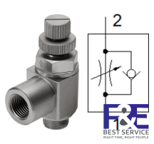 Van ti&#234;́t lưu Festo GRLA-1/8-RS-B