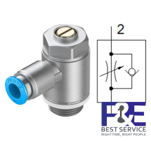 Van ti&#234;́t lưu Festo GRLA-3/8-QS-8-D