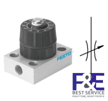 Van ti&#234;́t lưu Festo GRPO-160-1/8-AL
