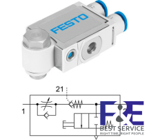 Van ti&#234;́t lưu Festo VFOF-LE-BAH-G14-Q8