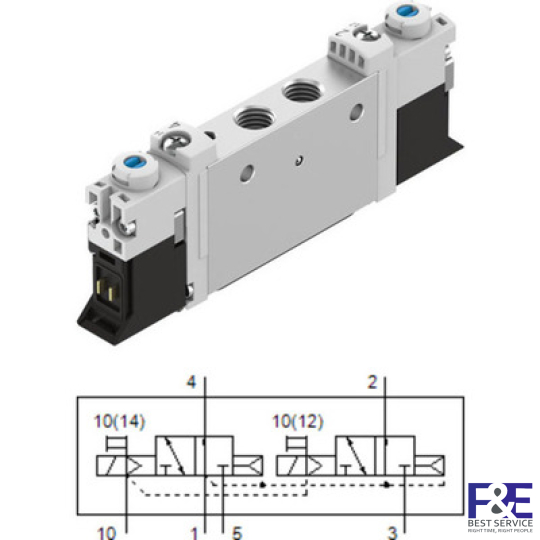 Van điện từ Festo-VUVG-L10-T32U-AZT-M7-1P3