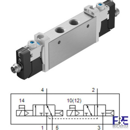 &#160;Van điện từ Festo-VUVG-L14-T32H-AT-G18-1R8L