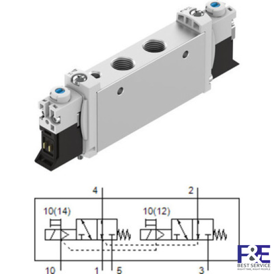 Van điện từ Festo VUVG-L14-T32U-MZT-G18-1P3