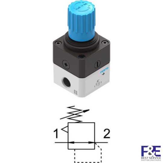 Bộ chỉnh &#225;p Festo LR-1/8-DO-7-MICRO