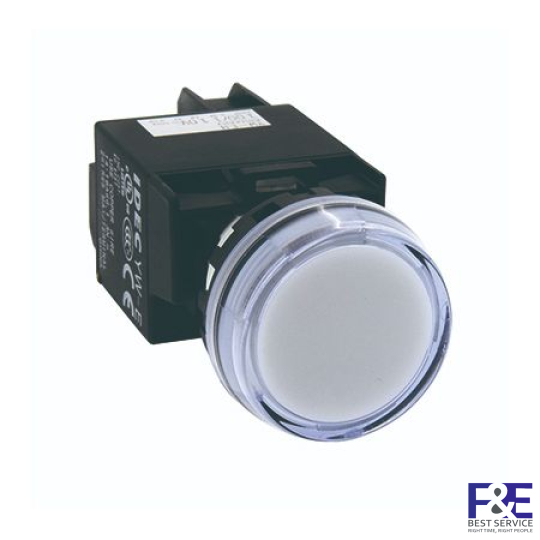 Đèn báo IDEC YW1P-1EQHPW 110V 22mm (trắng)
