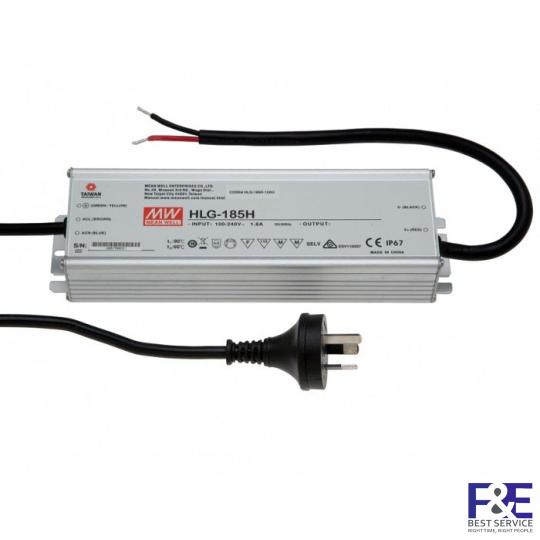 Bộ nguồn LED Meanwell HLG-185H-C1400B (185W 143V 1400mA)