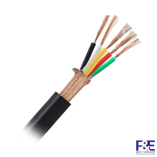 Dây cáp điều khiển Sangjin 5&#215;0.5 mm2 (chống nhiễu)