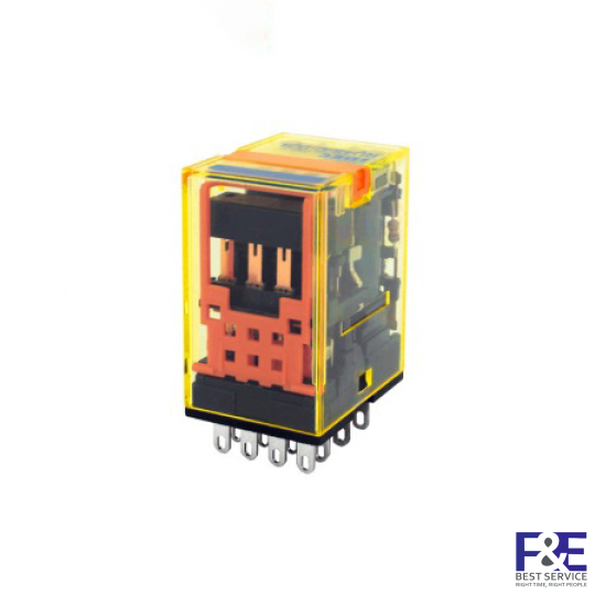 Rơ le trung gian IDEC RU4S-A24 24VAC 6A (14 chân dẹp)
