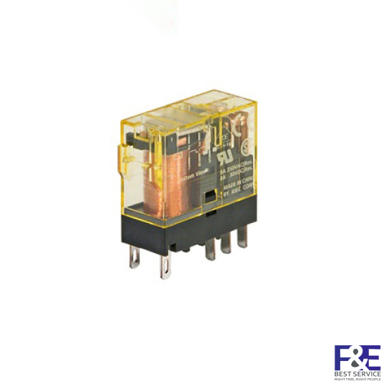 Rơ le trung gian IDEC RJ2S-CL-A24 24VAC 8A (8 chân dẹp)