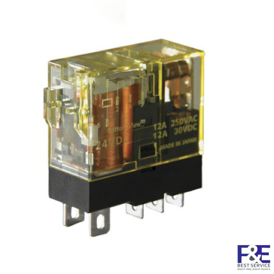 Rơ le trung gian IDEC RJ1S-CL-A110 110V 12A (5 chân dẹp)