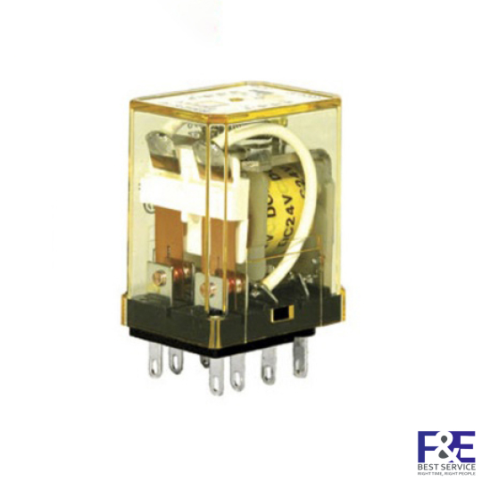 Rơ le trung gian IDEC RN2S-NL-A24 24VAC 5A (8 chân dẹp)