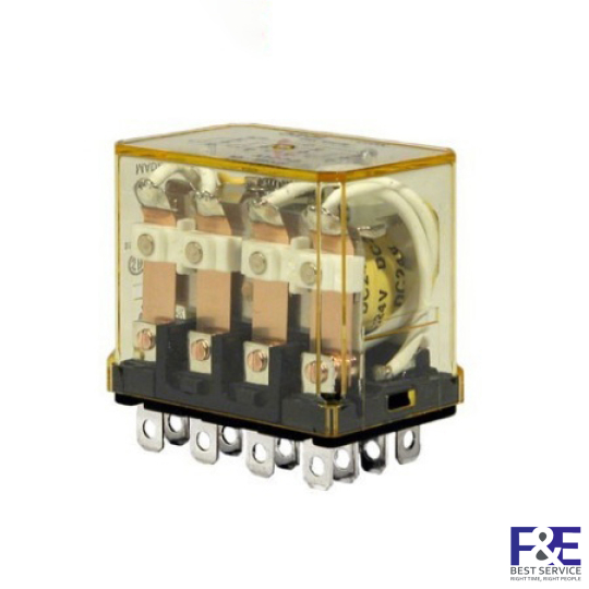 Rơ le trung gian IDEC RH4B-ULAC24 24VAC 10A (14 chân dẹp lớn)