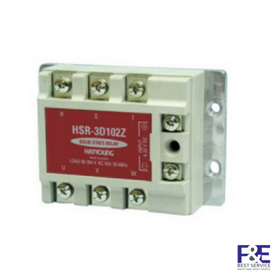 Rơ le bán dẫn Hanyoung HSR-3A102Z 10A 3 Pha