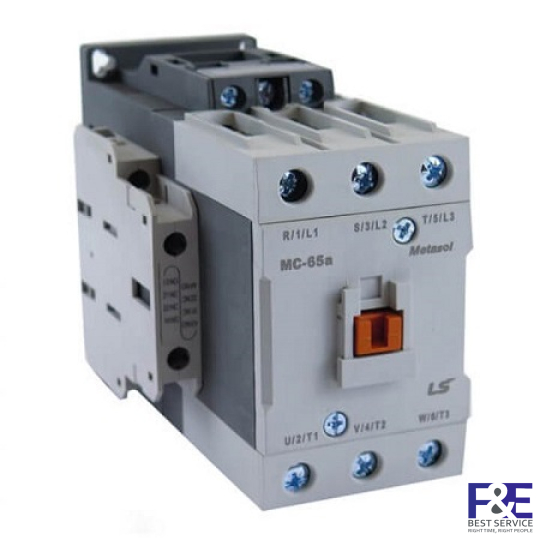 Contactor LS MC-65a 24VDC 65A 30kW 2NC+2NO