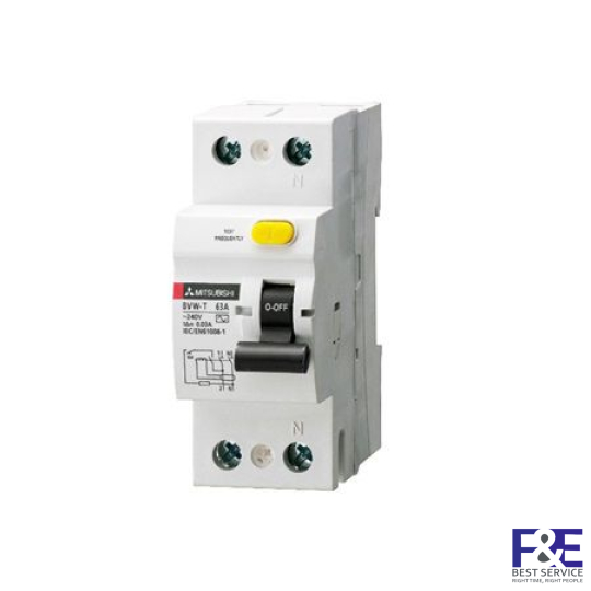 CB chống rò Mitsubishi BVW-T 2P 63A 300mA