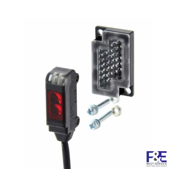 Cảm biến quang Omron E3T-SR42 2M (Phản xạ gương)