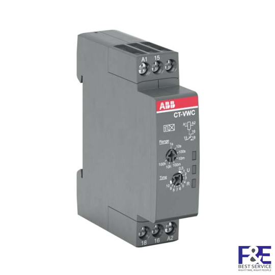 1SVR508130R0000 – Rờ le thời gian ABB CT-VWC.12