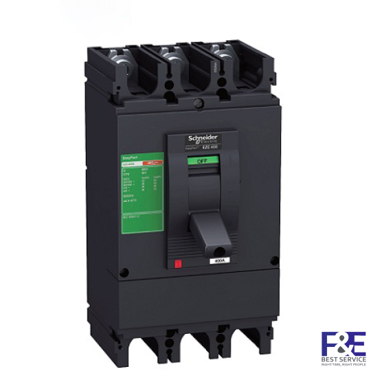 MCCB Schneider EZC630N3500N 500A 36kA 3P