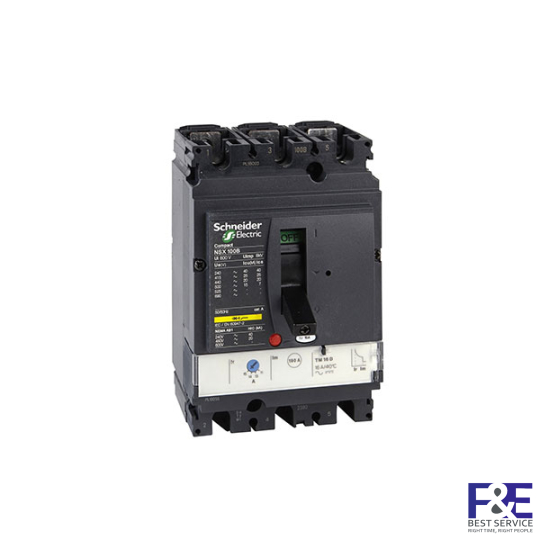 MCCB Schneider LV429841 80A 50kA