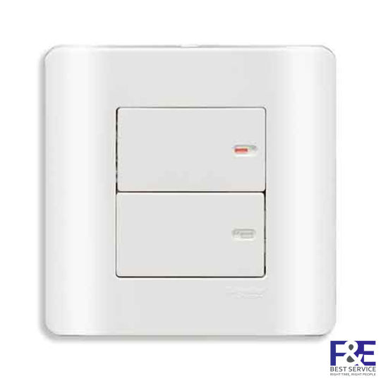 Công tắc đôi 1 chiều E8432_1_G19
