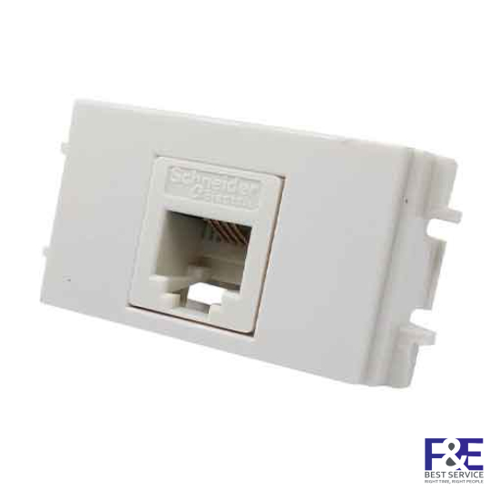 Ổ cắm mạng cat5e Size S F30RJ5EM_WE_G19